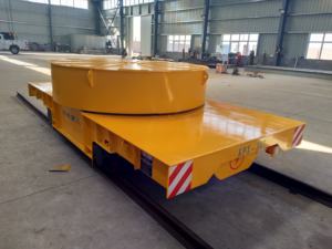 맞춤형 30 톤 창고 전동 레일 이송 카트 턴테이블이있는 전기 이송 트롤리 - Product Image 2