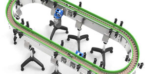 880TAB K325 K450 פלסטיק POM מסוע אצטלי שרשרת עליון שולחן מתעקל עם ברגים הנעה וגלגלי סרק - Product Image 6