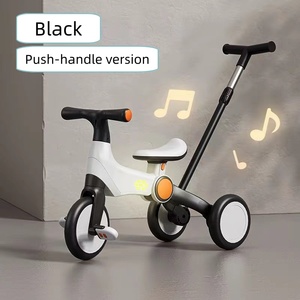 <span class=keywords><strong>Tricycle</strong></span> pliable 4 <span class=keywords><strong>en</strong></span> 1 pour enfants avec musique, lumière LED, roues <span class=keywords><strong>en</strong></span> mousse EVA silencieuses et amortissantes, poussette bébé, <span class=keywords><strong>draisienne</strong></span> - Product Image 5