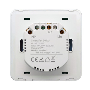 Contrôleur de vitesse de ventilateur intelligent compatible WiFi avec Alexa et Google Home pour ventilateur de plafond - Product Image 3