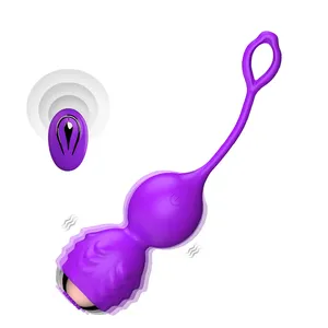 Telecomando Silicone Kegel Ball femminile pavimento pelvico esercizio Vagina serraggio amore uovo giocattoli adulti del sesso per la masturbazione della donna