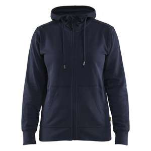 BLAKLADER - 339511588600XXXL <b>Women</b>’s <b>hoodie</b> with zipper Dark <b>navy</b> <b>blue</b> - EAN 7330509920107 WORK HOODIES - Product Image 1
