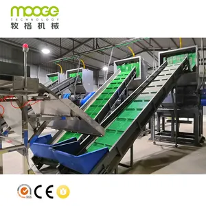 Attractive Price With High Quality Plastic Pet Bottle Crushing Washing Recycling Machine Line Plant