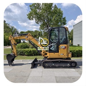 รถขุดตีนตะขาบ CAT 303CR ใหม่เอี่ยม 3 ตัน พร้อมเครื่องยนต์ EPA CE สำหรับงานก่อสร้าง รุ่น CAT 303CR 306CR 307.5CR 308CR มีจำหน่าย - Product Image 1