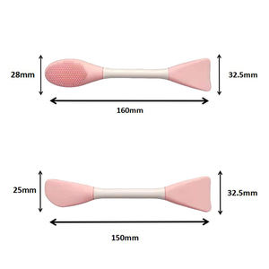 แปรงมาส์กซิลิโคน<span class=keywords><strong>แบบ</strong></span>สองป<span class=keywords><strong>ลาย</strong></span>อเนกประสงค์แปรงทําความสะอาดใบหน้าเครื่องมือทําความสะอาดจมูกแปรงมาส์กความงาม - Product Image 6