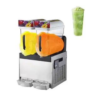 Wholesale price 3 tank slush machine ice creeam mini machine a sorbet de glace with best quality