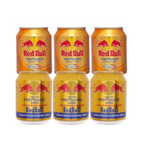 Bebida Energética R.e.d B.u.ll Gold de Tailandia, 250 ml, Caja de 24 Latas, Ingrediente Principal Carbonatado, Exportada de Vietnam - Product Image 2