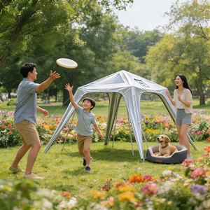 Nouvelle arrivée, tente gonflable moderne avec des arches architecturales pour des séjours de glamping élégants - Product Image 5