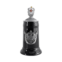 Chope Oktoberfest 0.7L pour hommes pour Stanley Steel Beer Stein Mug Pewter Lid Eagle German Design Coffee Drinking Glass for Wine