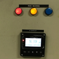 Contrôleur de pH/ORP industriel en ligne certifié CE ISO9001 RoHS, isolé ATC, 4-20mA RS485, double relais, IP65 pour les eaux usées et l'aquaculture