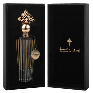Dubai Arabic Iconic Collection Eau De <span class=keywords><strong>Parfum</strong></span>, Fragancia Unisex de Larga Duración con Botella de Lujo con Rayas Doradas Rosadas, 100 ml, Perfume AL - Product Image 2