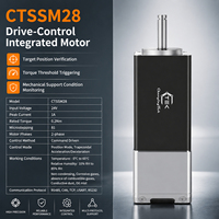 CTSSM28 Actionneur linéaire servo de 28 mm, cylindre électrique avec bus CAN pour l'assemblage électronique de précision