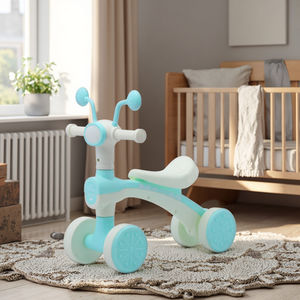 Vente en gros d'usine Jouets Prix bas 4 <span class=keywords><strong>roues</strong></span> Électrique <span class=keywords><strong>3</strong></span> en 1 Style voiture Vélo d'équilibre pour bébé pour les garçons et les filles - Product Image 3