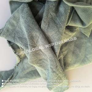 Trapos de Felpa de Algodón 100% de Larga Duración, de Colores Industriales Mixtos, para Limpiar Sudaderas y Eliminar Aceite - Product Image 4
