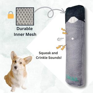 Jouet pour chien en peluche avec son, électrique, pour l'intérieur et l'extérieur, pour chiots qui font leurs dents - Product Image 3