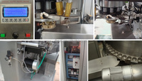 Machine d'emballage automatique pour sucettes, équipement d'emballage de bonbons, certifiée CE, machines d'emballage alimentaire