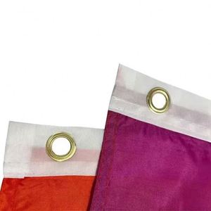 ธงไพรด์เลสเบี้ยนและเกย์สำหรับใช้งานกลางแจ้ง ขนาด 3x5 ฟุต (90x150 ซม.) ผลิตจากโพลีเอสเตอร์ พิมพ์ลายซิลค์สกรีน รับผลิตตามสั่งขายส่ง - Product Image 3