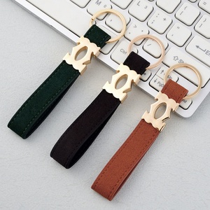 Fabricant de porte-clés en cuir pour voiture, impression sérigraphique, durable, écologique, logo personnalisé, nom de la marque, souvenir en cuir - Product Image 1