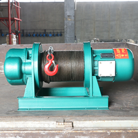 Treuil électrique de 2 Ton-30M d'usine avec câble Mini palan à câble métallique pour application de bateau