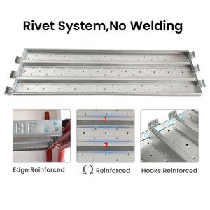 Plateforme en acier galvanisé LINYIQUEEN 1800x490mm, type italien, planches d'échafaudage en acier, goupille de sécurité pour échafaudage de façade - Product Image 3