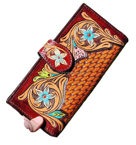 Bolso bohemio de cuero genuino hecho a mano con estilo para mujer - Product Image 4