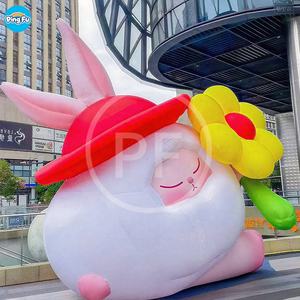 Eventos inflables para fiestas Decoraciones inflables Muñeca de ancianos Modelo de personaje de dibujos animados Eventos promocionales personalizados para interiores y exteriores - Product Image 6