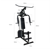 Multigimnasio Profesional de Una Sola Posición, Multigimnasio Multifuncional para el Hogar, Dispositivo de Entrenamiento