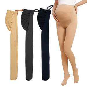 <span class=keywords><strong>Medias</strong></span> abdominales de talle alto de talla grande, mallas de maternidad, pantimedias de terciopelo <span class=keywords><strong>para</strong></span> mujer embarazada - Product Image 1