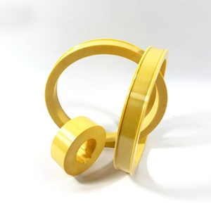 Anneaux en céramique de zircone blanche et jaune de précision industrielle - Product Image 3