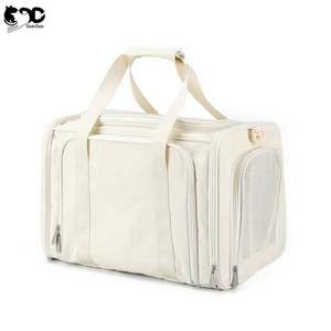 Sac à dos de transport pour animaux de compagnie, grand format, souple, extensible, pour voyages d'une nuit, échantillon gratuit - Product Image 6