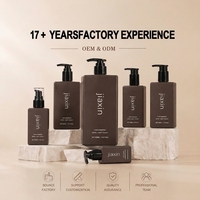 Bouteille en plastique HDPE de luxe personnalisable, capacité disponible de 40 ml à 1000 ml, pour le remplissage de shampooing, gel douche, avec pompe à lotion