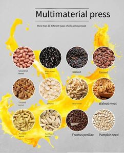 เครื่องสกัดน้ำมันดอกทานตะวันแบบเย็นขนาดเล็ก ทำจากสแตนเลส ใช้กับน้ำมันมะกอกได้ - Product Image 6