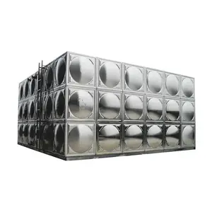 30M3 50M3 100M3 Bolted Type Stainless Steel Panel Water Tanks SS304 316 Sectional Large Drinking Water Storage Tank
