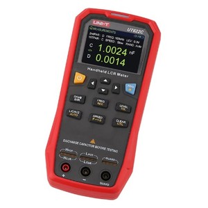 UNI-T UT622C เครื่องวัดแบบพกพา ความแม่นยำ 0.1% 100kHz สำหรับการวัดความถี่ 20 การวัด/วินาที หน้าจอ TFT LCD ขนาด 2.8 นิ้ว ตัวเครื่องทำจากพลาสติก ABS สำหรับงานวิศวกรรม - Product Image 1