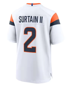 เสื้อฟุตบอลเดนเวอร์ บรองโกส์ 5 แบบ นิกซ์ วัดเดิล วิลสัน เซอร์เทน ทู เอลเวย์ # 10 # 17 # 3 # 2 # เสื้อแข่งกีฬาจำลอง 7 แบบสำหรับผู้ชาย - Product Image 4