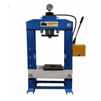 Nouvelle presse hydraulique 50T pour réparation mécanique automobile, presse d'atelier manuelle à cadre en H avec manomètre