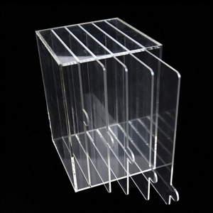 Tùy Chỉnh 5 Lớp Móng Tay Nhựa Hiển Thị Trường Hợp Quầy Acrylic Móng Tay Tác Phẩm Nghệ Thuật Hiển Thị Stand Rõ Ràng Màu Móng Tay Biểu Đồ Cuốn Sách Hiển Thị - Product Image 5