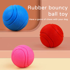 Palla Rimbalzante in Gomma <span class=keywords><strong>TPR</strong></span> Ecologica Classica Diretta dalla Fabbrica, Resistente ai Morsi, Giocattolo Interattivo per Cani, per Movimento e Dentizione - Product Image 3