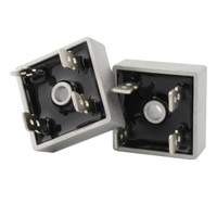 Puente Rectificador Cuadrado KBPC5010 50A 1000V, Puente de Carga, Puente Plano de Cuatro Pines con Conexión Directa