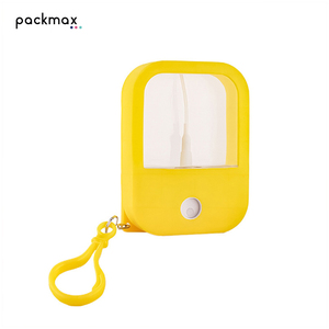 Frameless Card-Style Plastic Spray <b>Bottle</b> with Optional Rubber Sleeve 30ml/50ml Fine Mist Screw Cap Perfume <b>Bottle</b> - Product Image 1