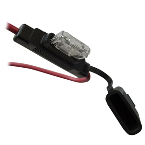 ערכת חיווט לסוללה כפולה, כבל 6 מטר 8AWG, מחבר חשמל אפור בעל זרם גבוה 50A עם חיבור מהיר, כולל מחזיק נתיך MAXI - Product Image 3