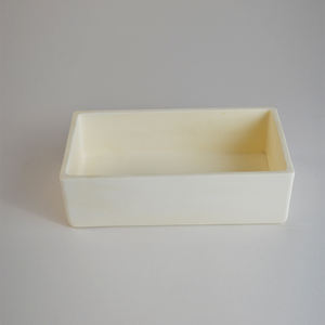 بوتقة سيراميك ألومينا مستطيلة عالية النقاء للتحليل الحراري، 997 <span class=keywords><strong>99</strong></span> <span class=keywords><strong>Al2O3</strong></span>، صلابة جيدة - Product Image 4