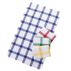 Paños de Limpieza de Algodón al por Mayor, Secado Rápido, Diseño Cuadrado, Paños de Cocina, Paños para Secar Platos, Paños de Cocina - Product Image 1