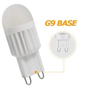 Ampoule LED G9 3W AC120V, mini lampe de remplacement en céramique à double pignon G9, pour lustre en cristal, éclairage décoratif - Product Image 6