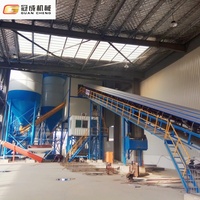 Centrale à béton fixe GUANCHENG HZS60 à commande PLC entièrement automatique, capacité 20000 kg