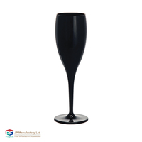 130ml Verre à champagne incassable Verre à champagne en plastique PC AS Tritan SAN Bulb Verre à champagne