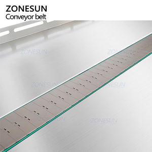Système de convoyeur à bande de transfert automatique de bouteilles ZONESUN ZS-CBH115, table d'accumulation linéaire pour ligne de production - Product Image 5
