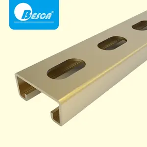 BESCA Galvanized Cold Formed C Channel Strut Unistrut Steel Channel Profile Dimensions