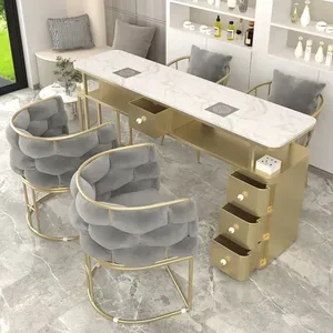 Table de Manucure Professionnelle de Luxe pour Salon et Maison, Équipement de Salon de Beauté, Poste de Travail pour Designer d'Ongles - Product Image 2