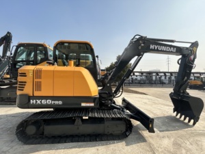 รถขุดขนาดเล็ก HX60PRO 6 ตัน แบบตีนตะขาบ ระบบไฮดรอลิก สำหรับงานก่อสร้างและจัดสวน - Product Image 3